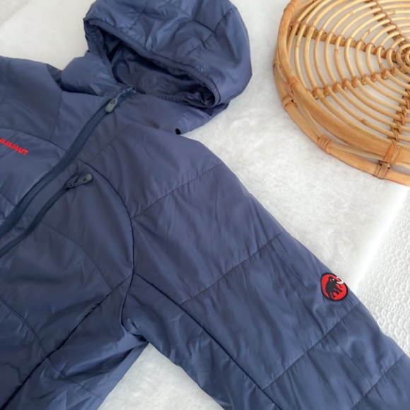 Mammut Down Puffer Jacket Primaloft Navy Blue - Picture 6 of 14